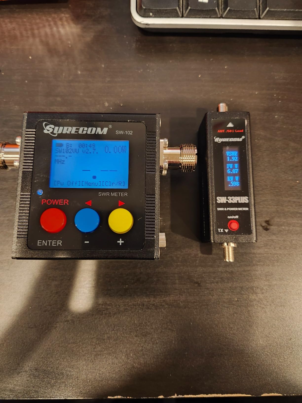 Surecom Gam3Gear SW-102S SO239 Connector Digital VHF UHF 125-525Mhz Power & SWR Meter customer photo 1