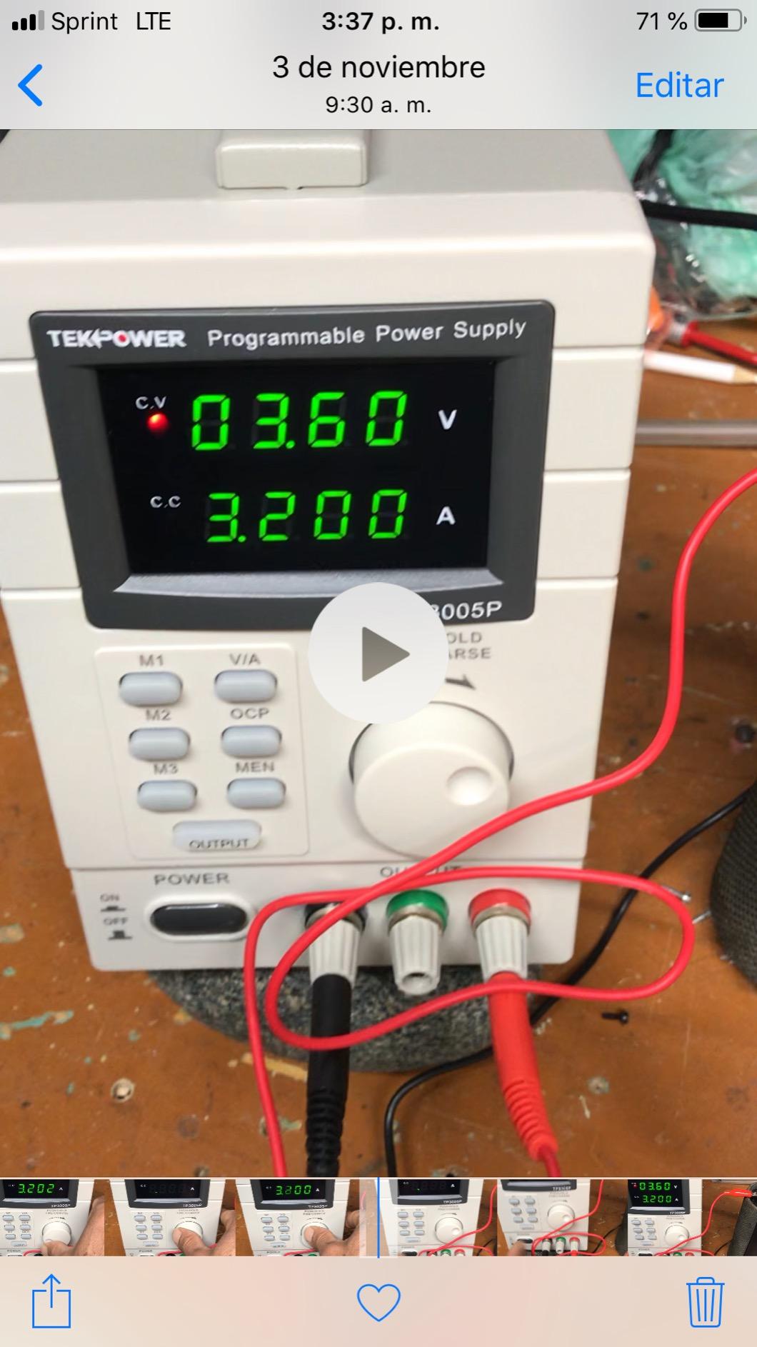 Tekpower TP3005P Programmable Linear Type Variable Regulated DC Power Supply, 0-30V at 0-5A customer photo 2
