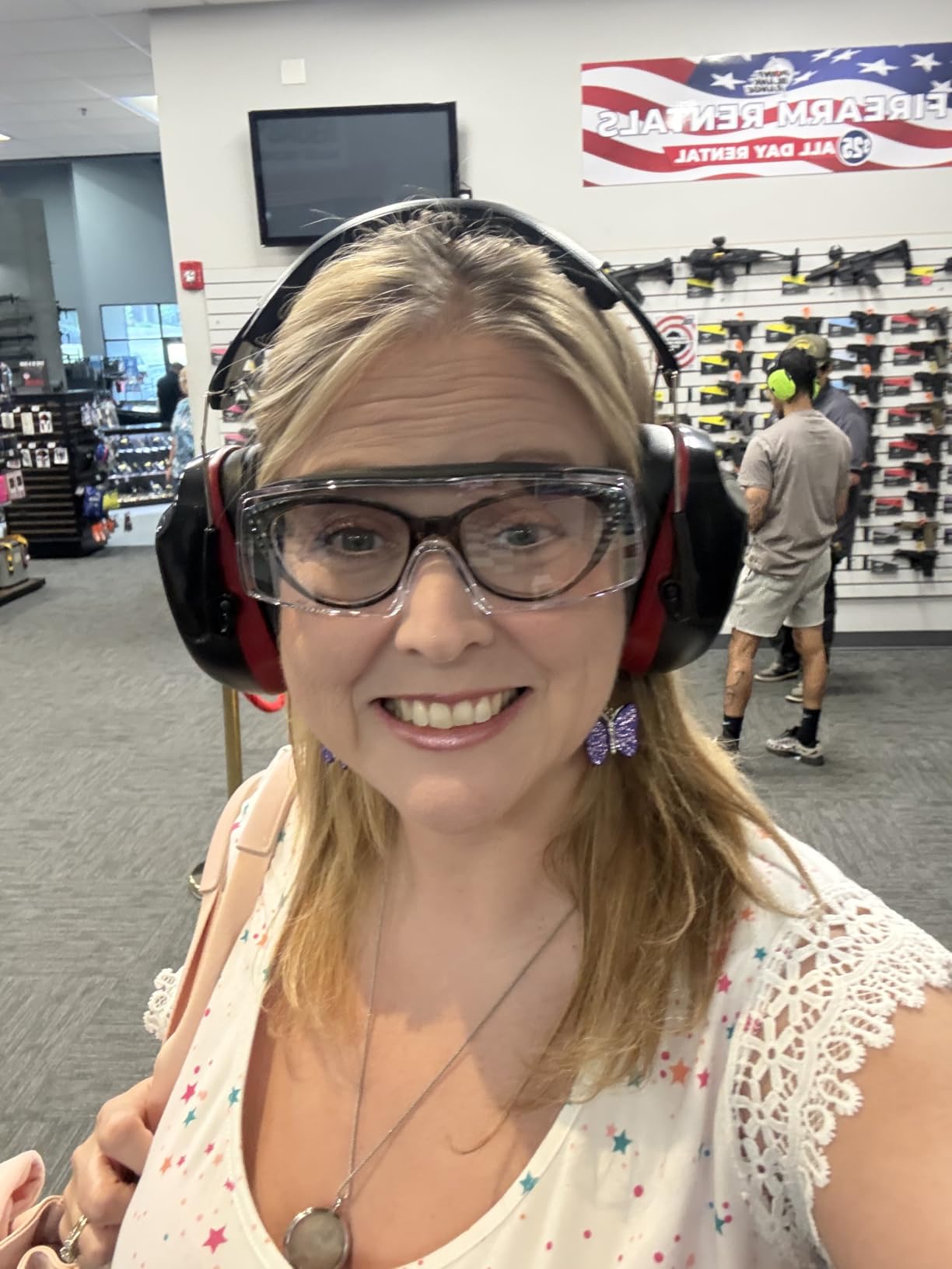 NoCry Safety Glasses Over Eyeglasses for Men and Women with Anti Scratch Lenses and Integrated Side Shields — Adjustable Temples with Anti-Slip Tips — 100% UV Protective Eyewear — ANSI Z87 Certified customer photo 1