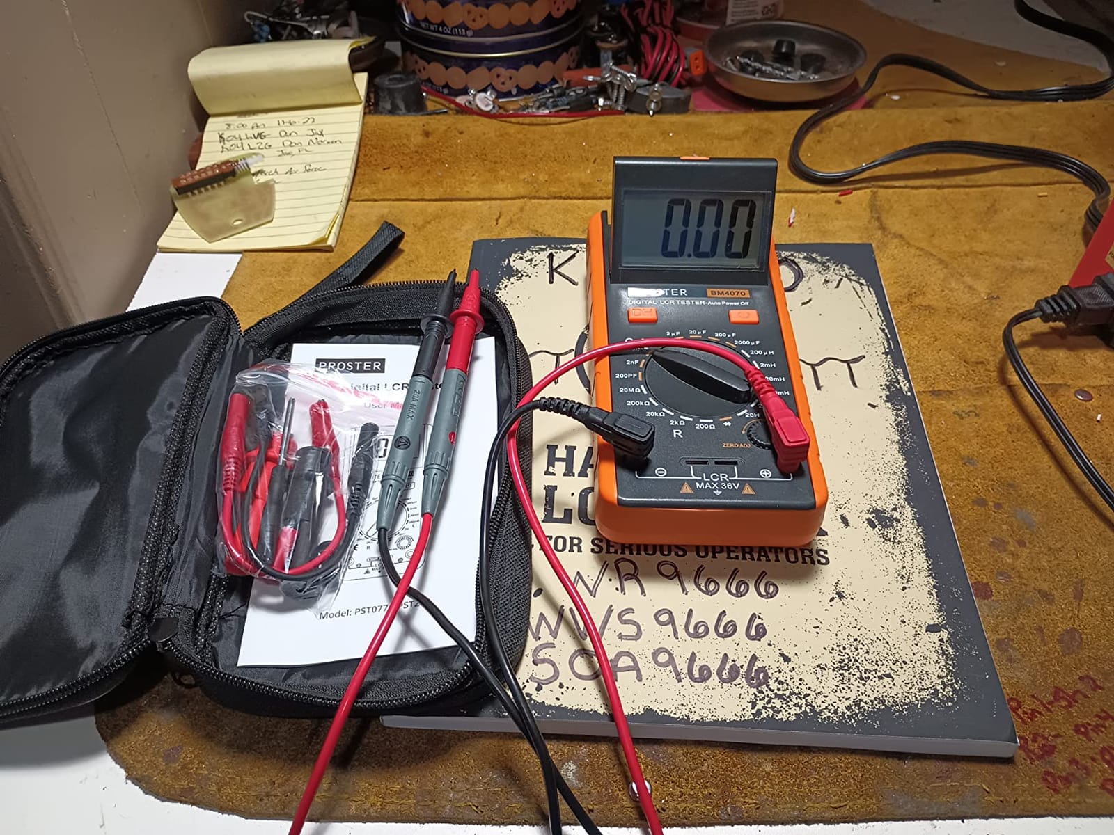 Proster LCR Meter Multimeter Capacitance Inductance Resistance Tester customer photo 2