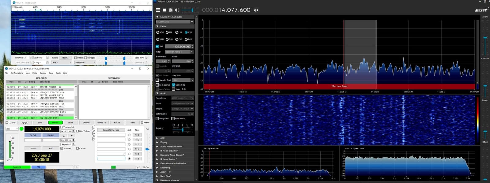 Nooelec NESDR SMArt HF Bundle: 100kHz-1.7GHz Software Defined Radio Set for HF/UHF/VHF Including RTL-SDR, Assembled Ham It Up Upconverter, Balun, Adapters customer photo 1