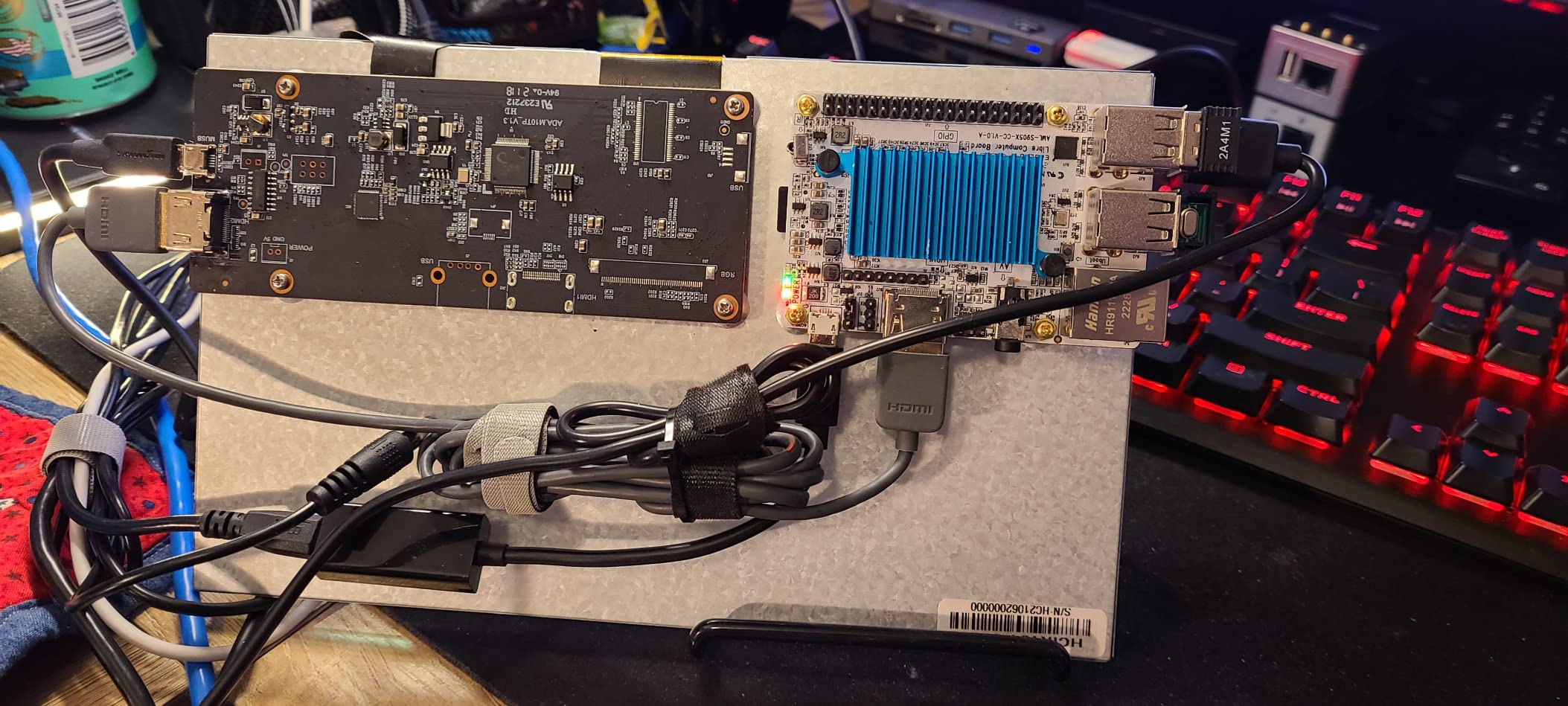Libre Computer Board AML-S905X-CC (Le Potato) 2GB 64-bit Mini Computer for 4K Media customer photo 1