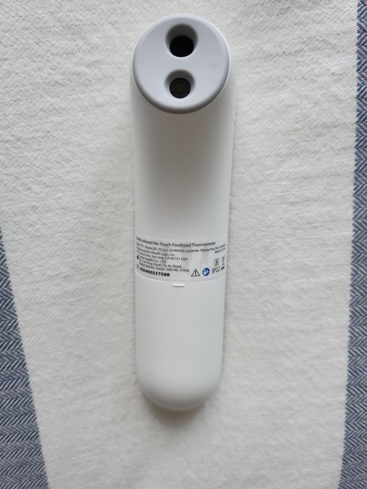 iHealth No-Touch Forehead Thermometer for Adults, Kids, Babies PT3 customer photo 2