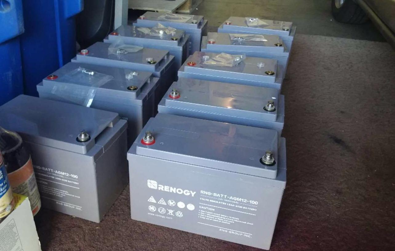 Renogy 12 Volt 100Ah Deep Cycle AGM Battery, Lead Acid Solar Battery customer photo 1