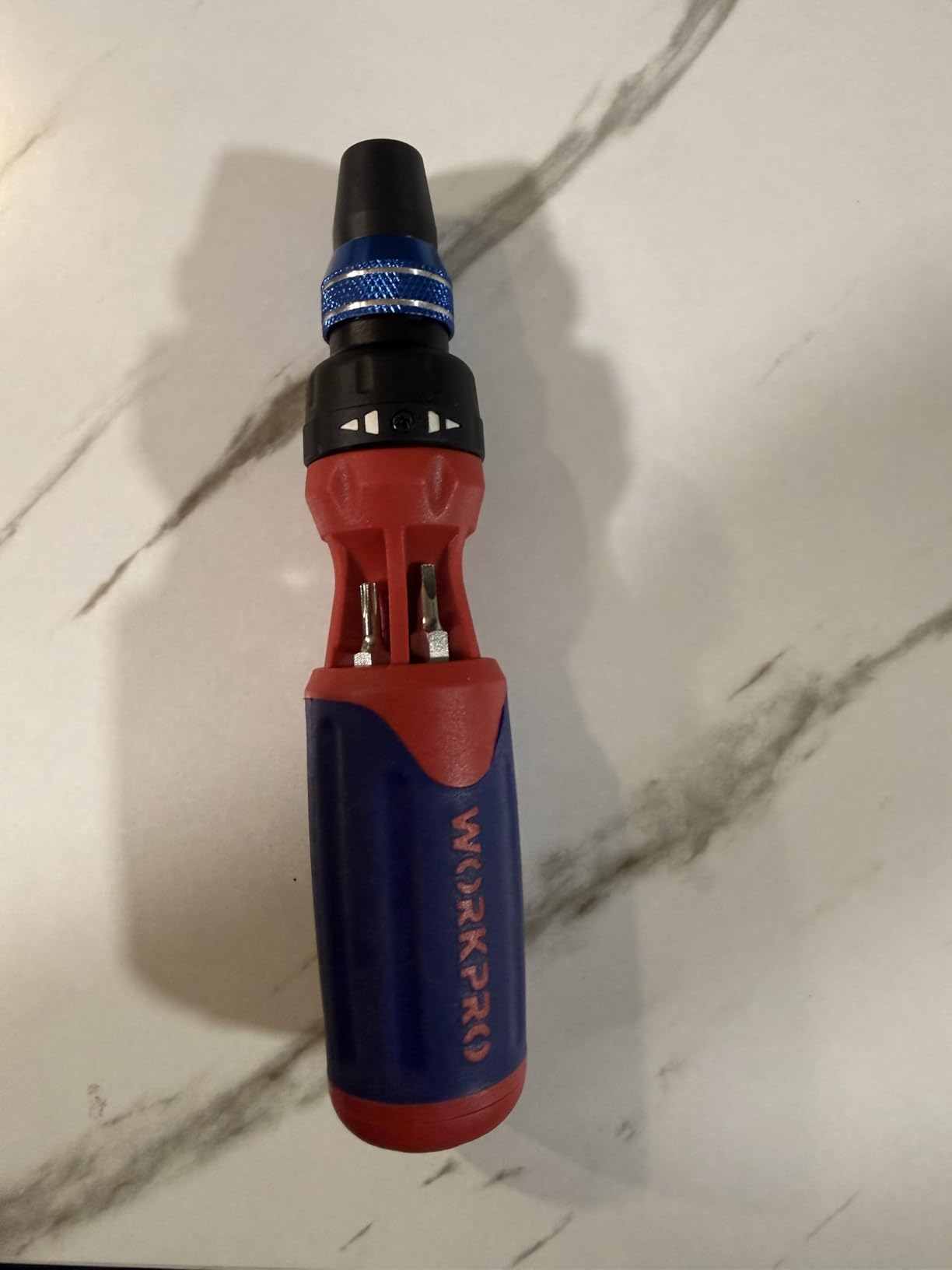 WORKPRO 12-in-1 Ratcheting Multi-Bit Screwdriver Set customer photo 2