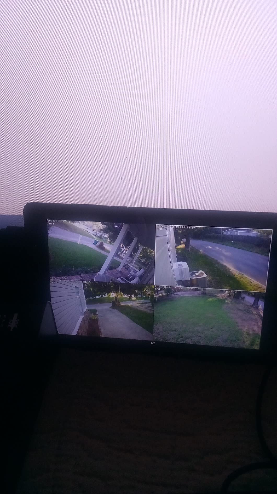 5MP Wireless Security Camera System, Wired Plug-in Powered, 1TB HDD customer photo 2