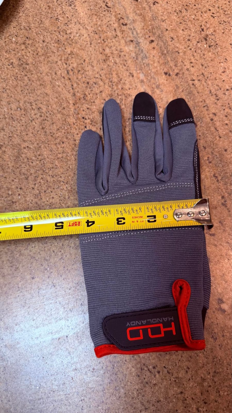 HANDLANDY Work Gloves for Men & Women, Utility Mechanic Working Gloves Touch Screen, Flexible Gardening Gloves for Yard customer photo 1