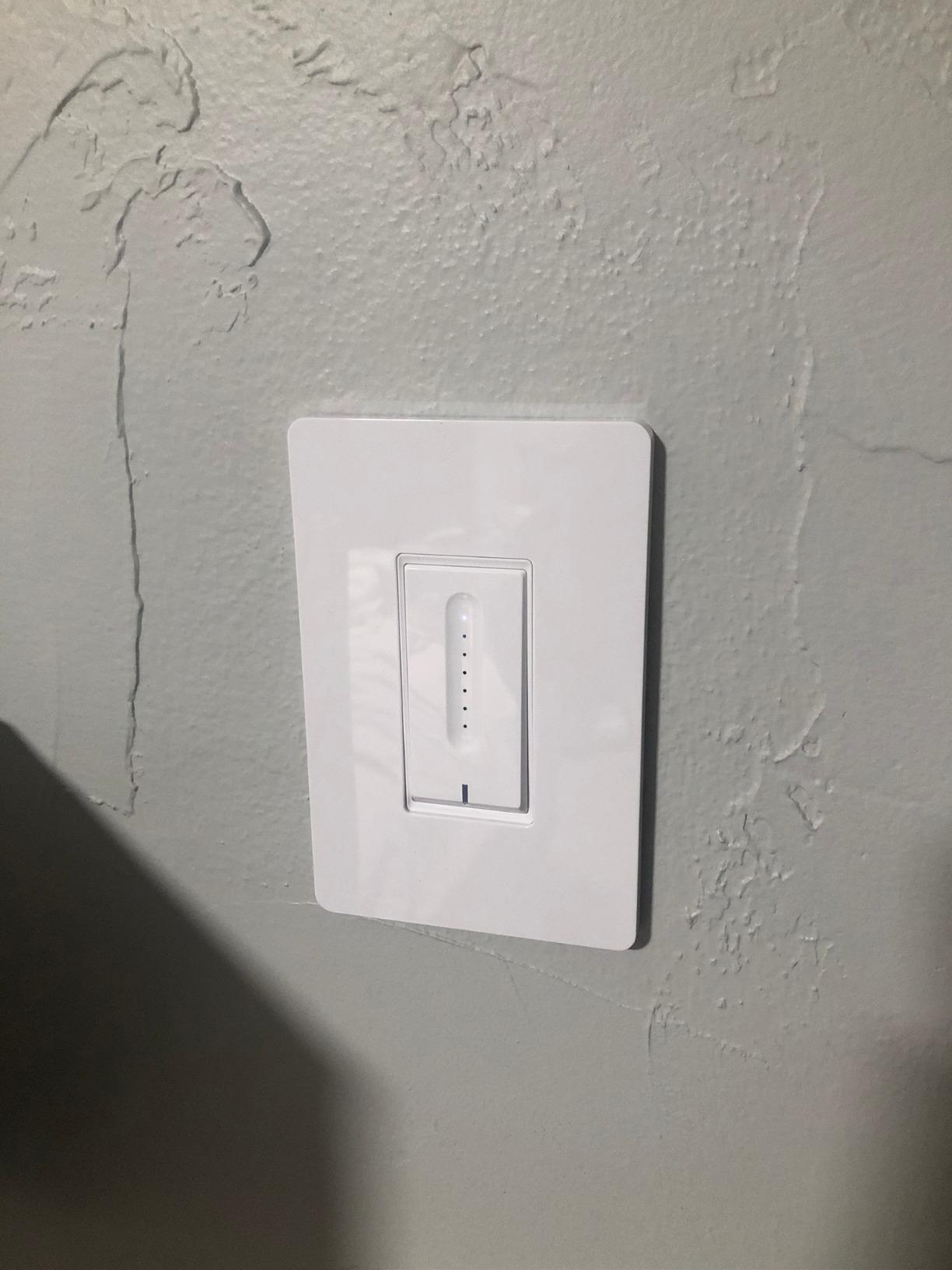 TREATLIFE Smart Dimmer Switch, Single-Pole Smart Switch for Dimmable Bulbs, 2.4GHz WiFi Smart Light Switch Works with Alexa and Google Home, APP Remote Control, Neutral Wire Required customer photo 1