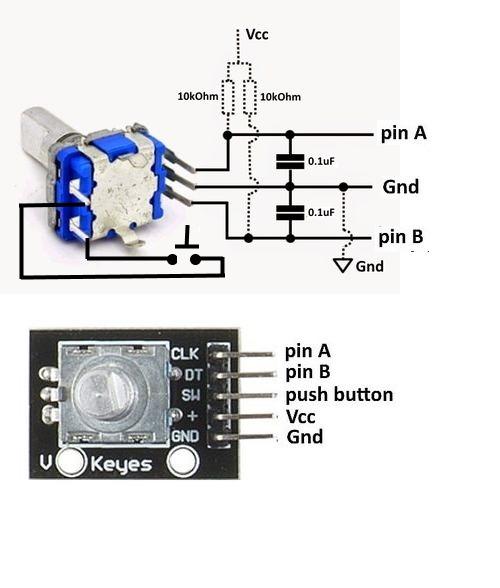 10 Pcs EC11 Rotary Encoder Dode Switch Audio Digital Potentiometer with Switch - 20MM customer photo 1