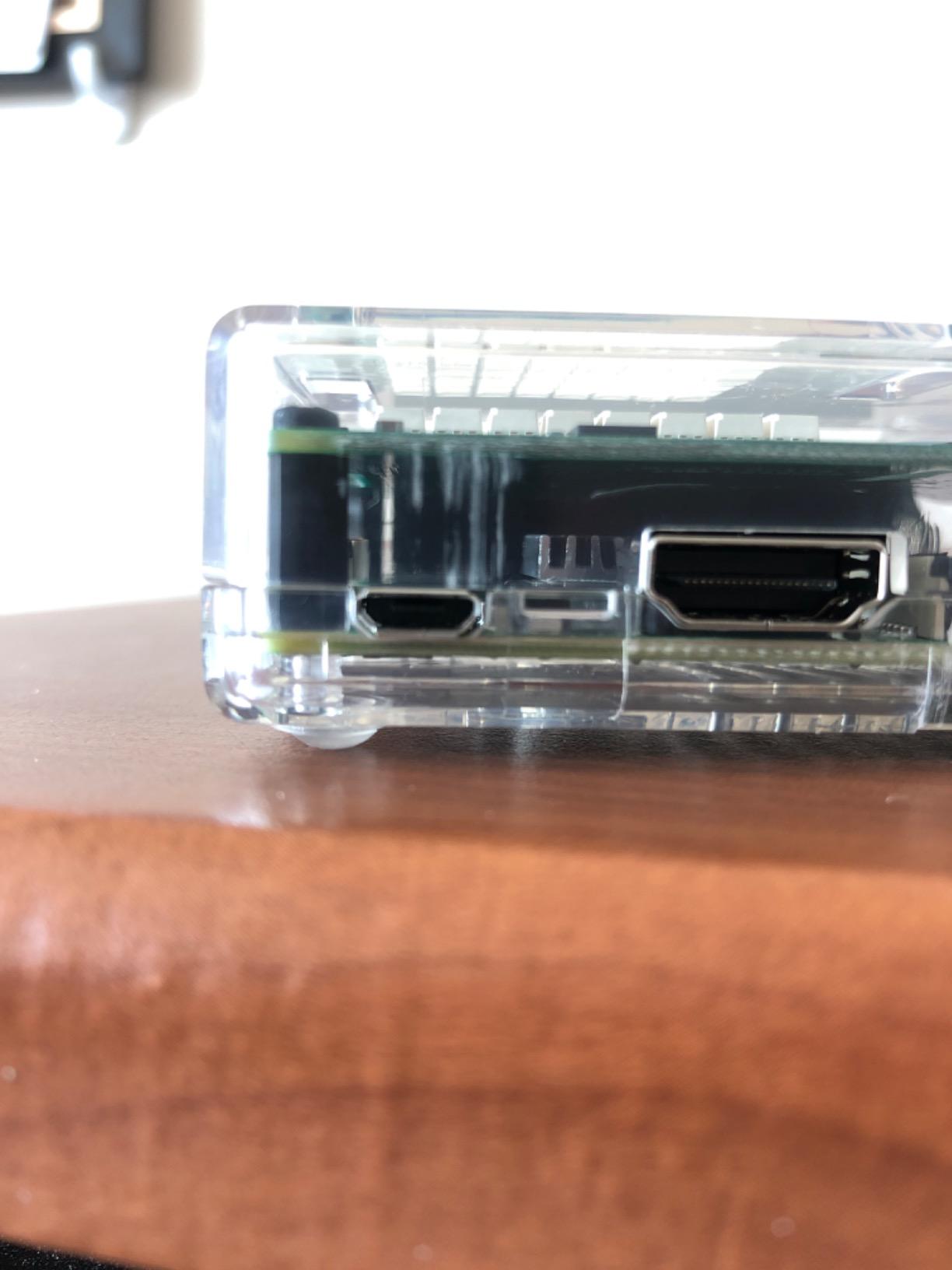iUniker Raspberry Pi 3B+ Case - Transparent with Heatsink - Access to All Ports customer photo 1
