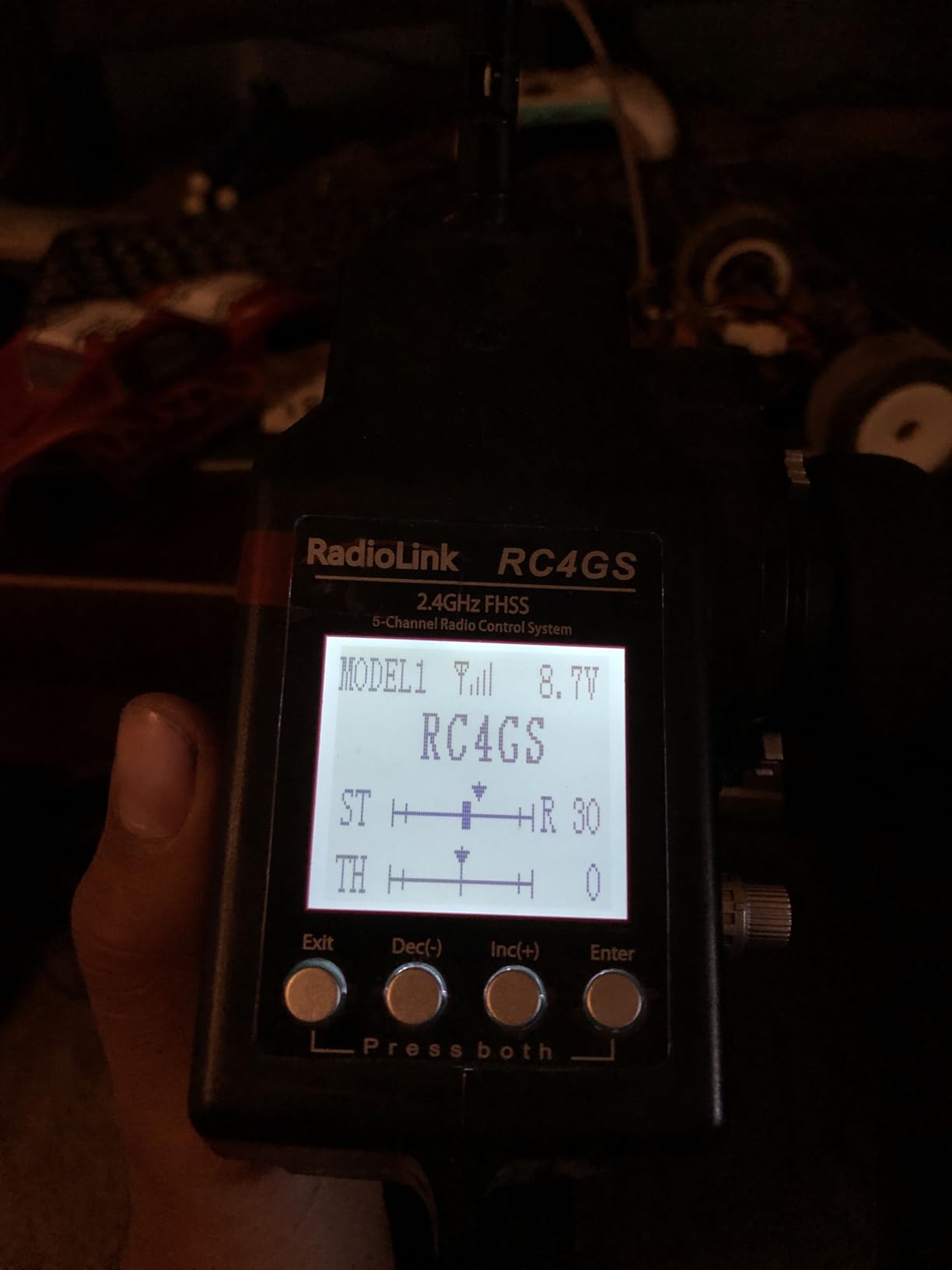 Radiolink RC4GS V3 5CH 2.4G RC Transmitter R6FG Gyro Receiver for Crawler customer photo 2