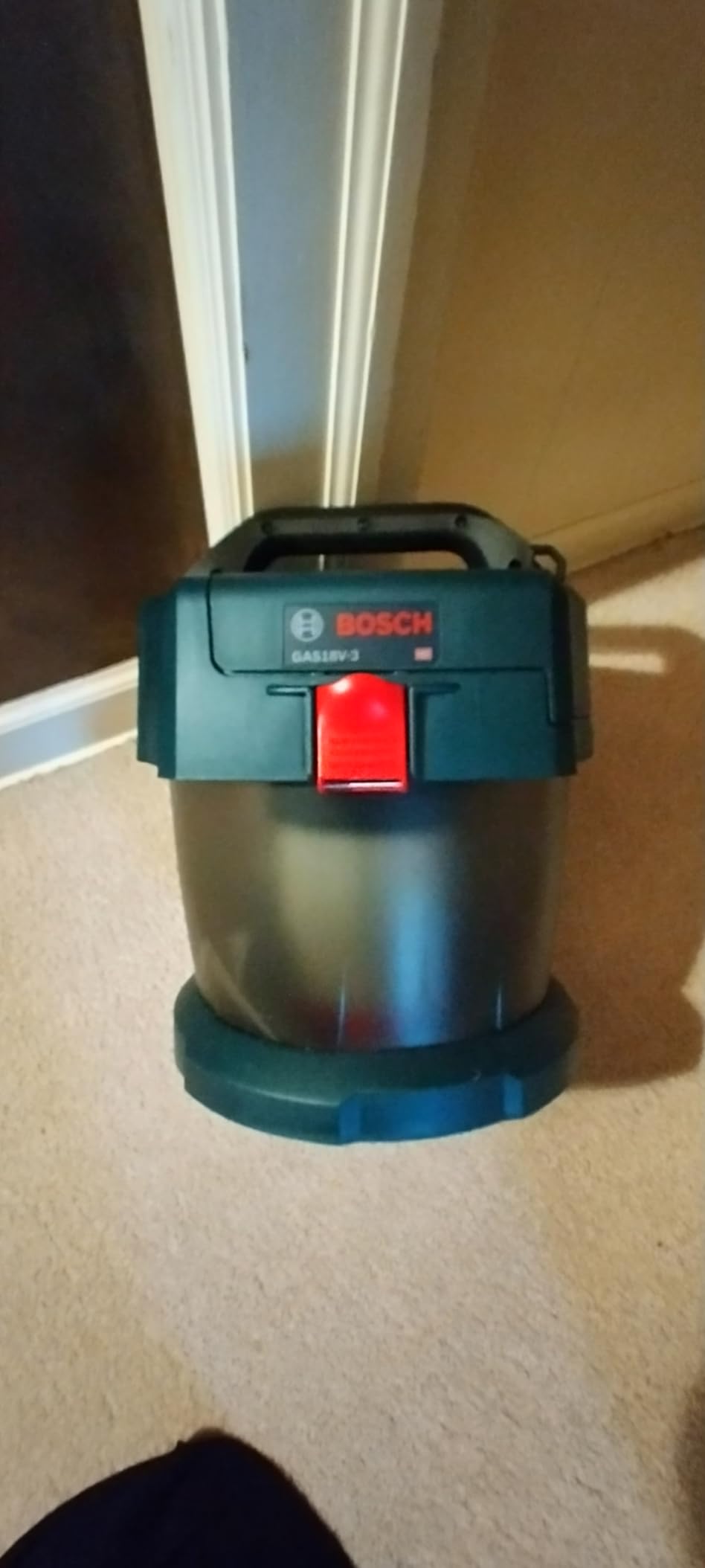 BOSCH GAS18V-3N 18V Cordless Wet Dry Vacuum, Portable Shop Vac customer photo 1