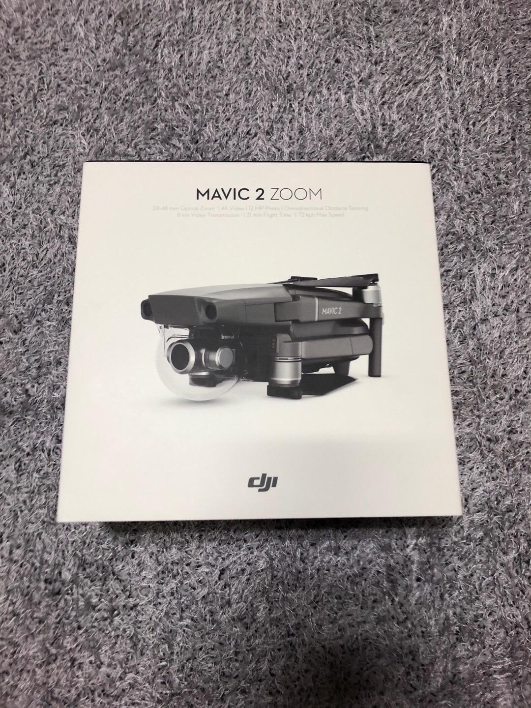 DJI Mavic 2 Zoom - Drone Quadcopter UAV with Optical Zoom Camera 3-Axis Gimbal 4K Video 12MP 1/2.3