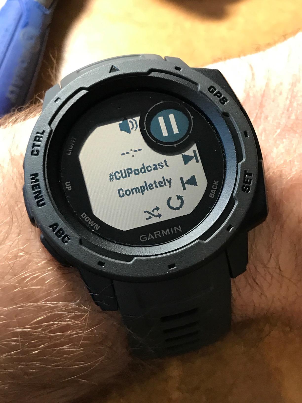 Garmin Instinct, Rugged Outdoor Watch with GPS, Features Glonass and Galileo, Heart Rate Monitoring and 3-Axis Compass, Graphite customer photo 2