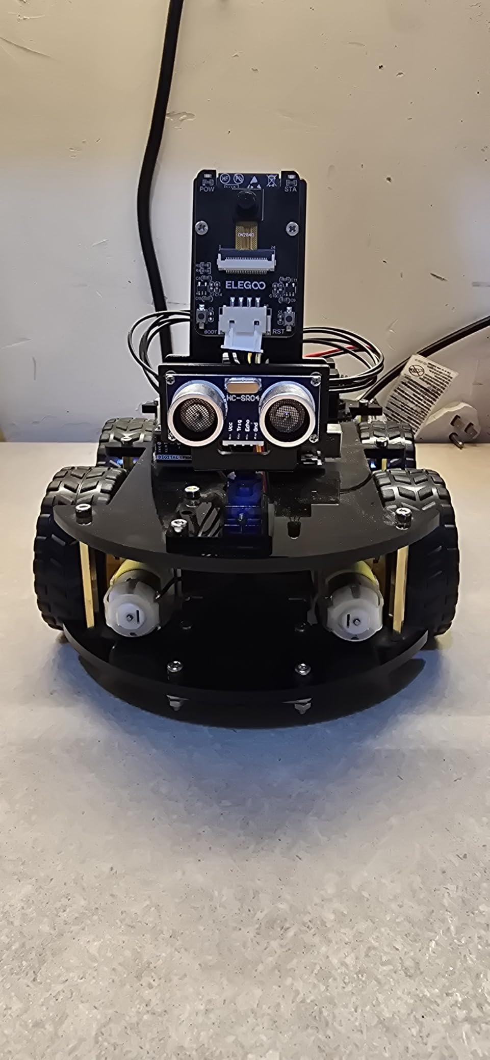 ELEGOO UNO R3 Smart Robot Car Kit V4 with Camera, Compatible with Arduino customer photo 2