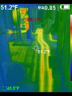 Higher Resolution 320 x 240 IR Infrared Thermal Imaging Camera. Model HTI-19 with Improved 300,000 Pixels, Sharp 3.2in Color Display Screen, Battery Included. Lightweight Comfortable Grip. customer photo 2