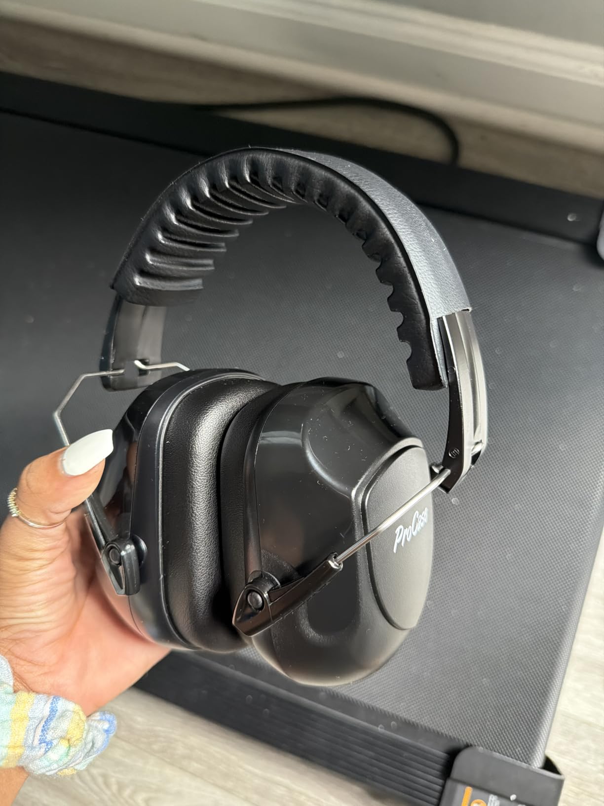 ProCase Hearing Protection Ear Muffs SNR 33dB, Noise Cancelling Headphones customer photo 2