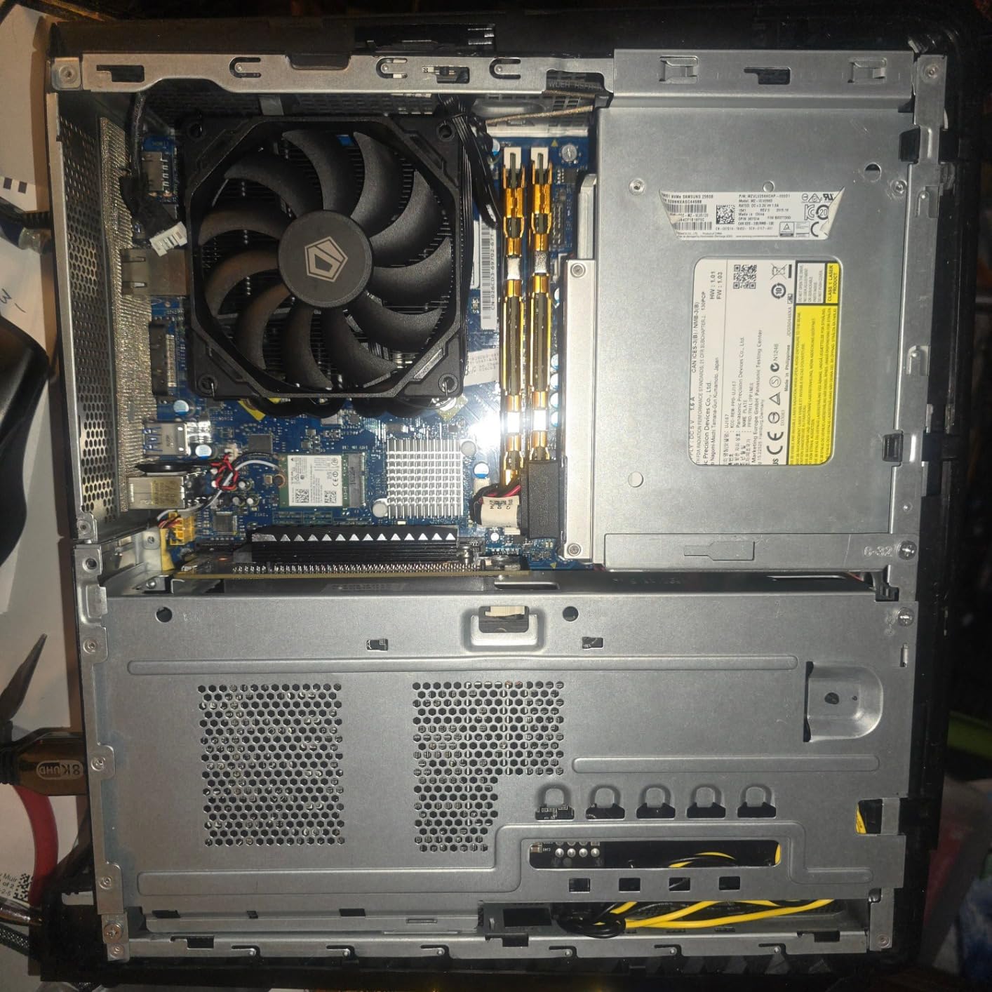 ID-COOLING IS-40X V3 45mm Low Profile CPU Cooler, 4 Heatpipes, Slim Fan customer photo 1