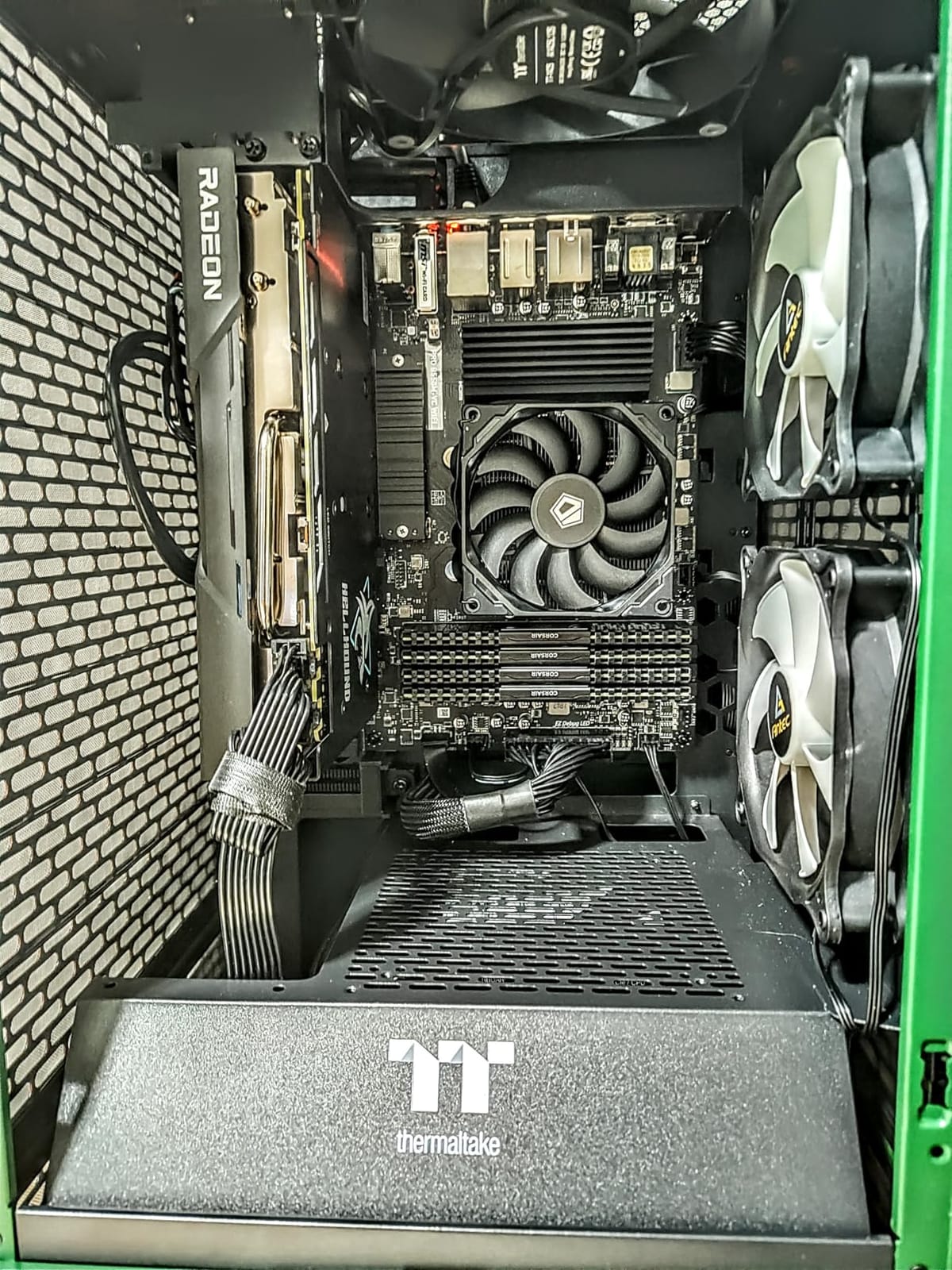 ID-COOLING IS-40X V3 45mm Low Profile CPU Cooler, 4 Heatpipes, Slim Fan customer photo 2