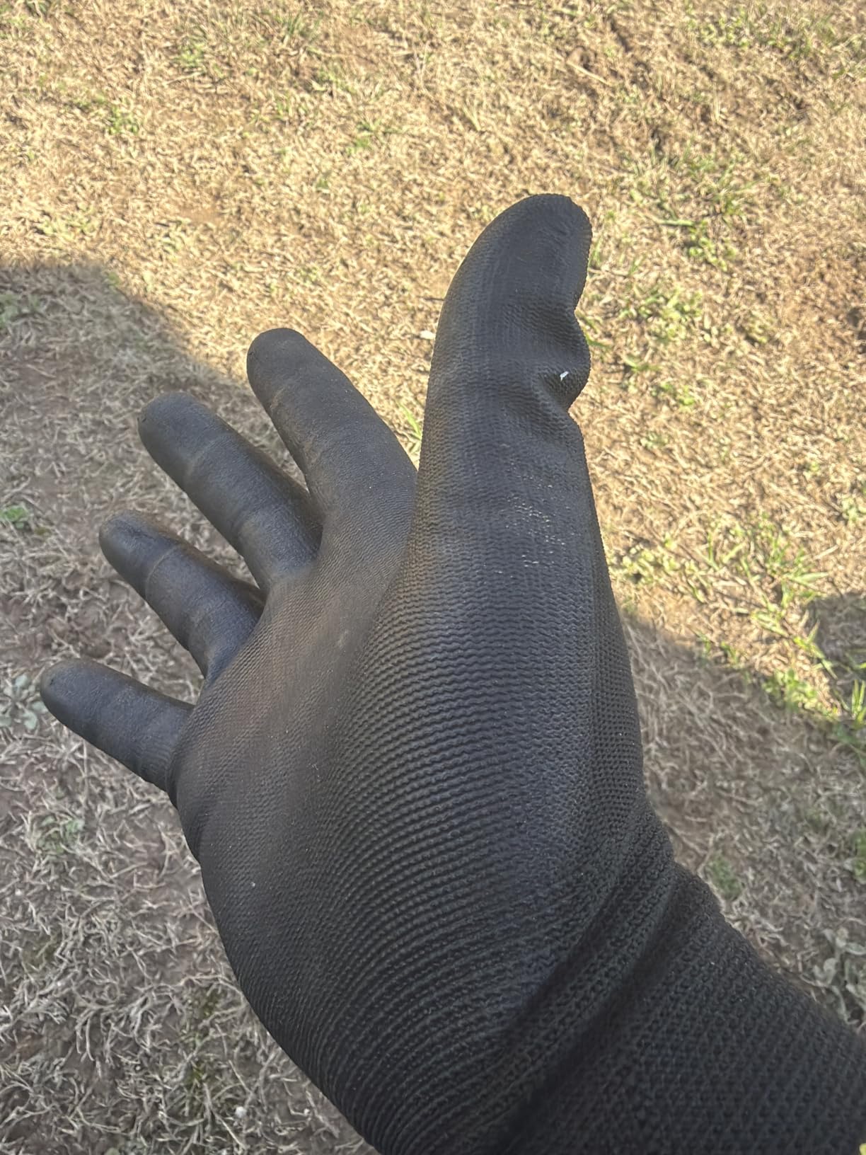 KAYGO Safety Work Gloves for Men Women, PU Coated Palm & Fingers, KG11P customer photo 2