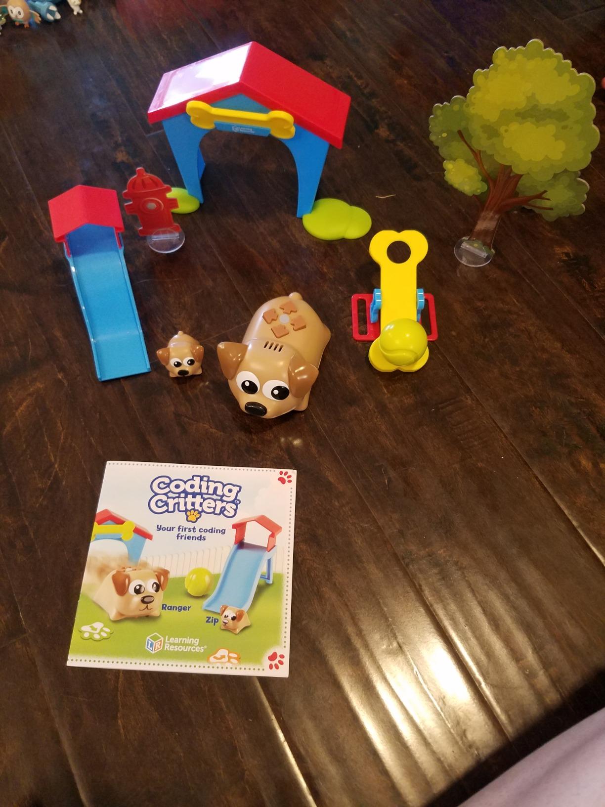 Learning Resources Coding Critters Ranger & Zip,22 Piece Set, Ages 4+, Screen-Free Early Coding Toy for Kids, Interactive STEM Coding Pet, Gifts for Boys and Girls customer photo 1