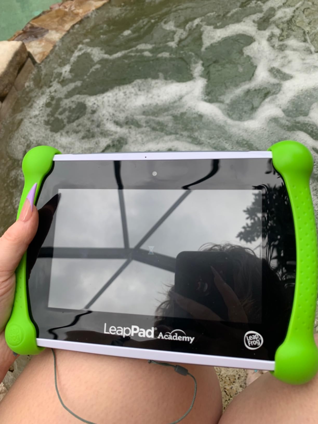LeapFrog LeapPad Academy Kids’ Learning Tablet, Green customer photo 1