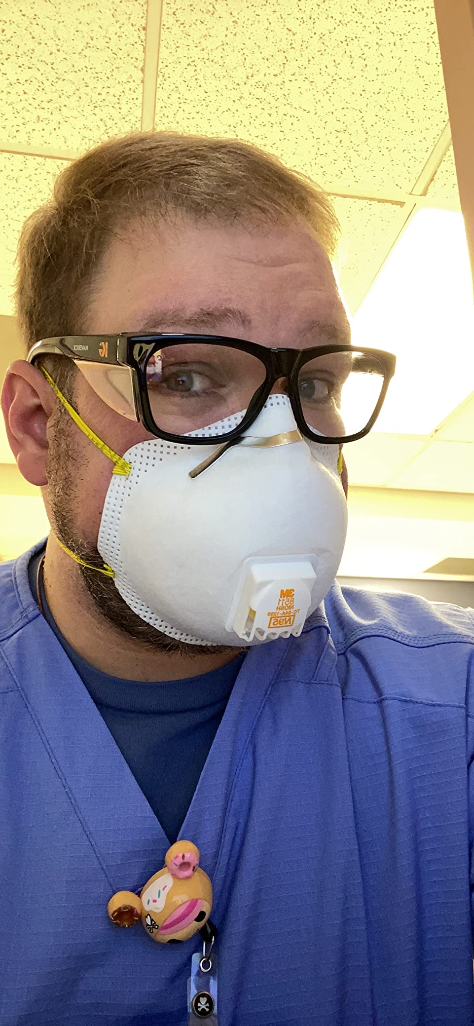 KleenGuard™ V30 Maverick Eye Protection (49309), with KleenVision™ Anti-Fog Coating, Clear Lenses, Black Frame customer photo 2