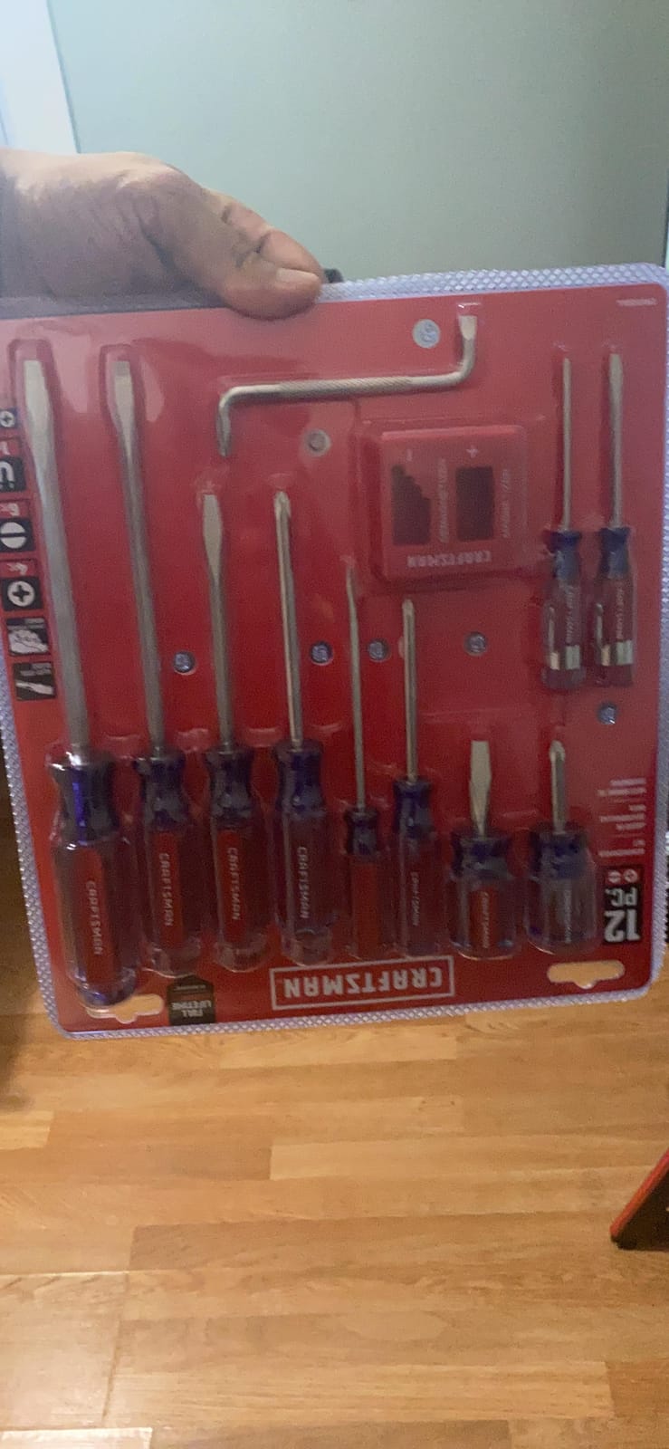 CRAFTSMAN Screwdriver Set, Assorted, 12Piece (CMHT65044) customer photo 2
