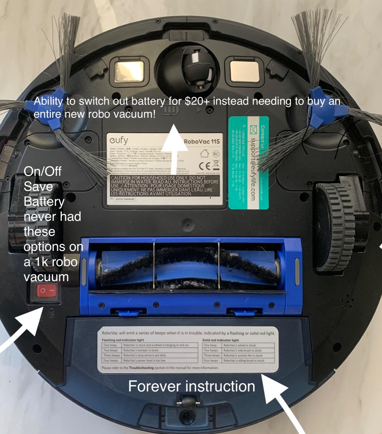 eufy 11S MAX Robot Vacuum Cleaner, Super Thin, Quiet customer photo 1