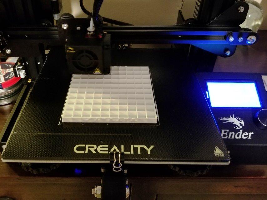 Creality Ender 3 Glass Bed Upgraded Build Surface Plate, 235x235x4mm customer photo 1