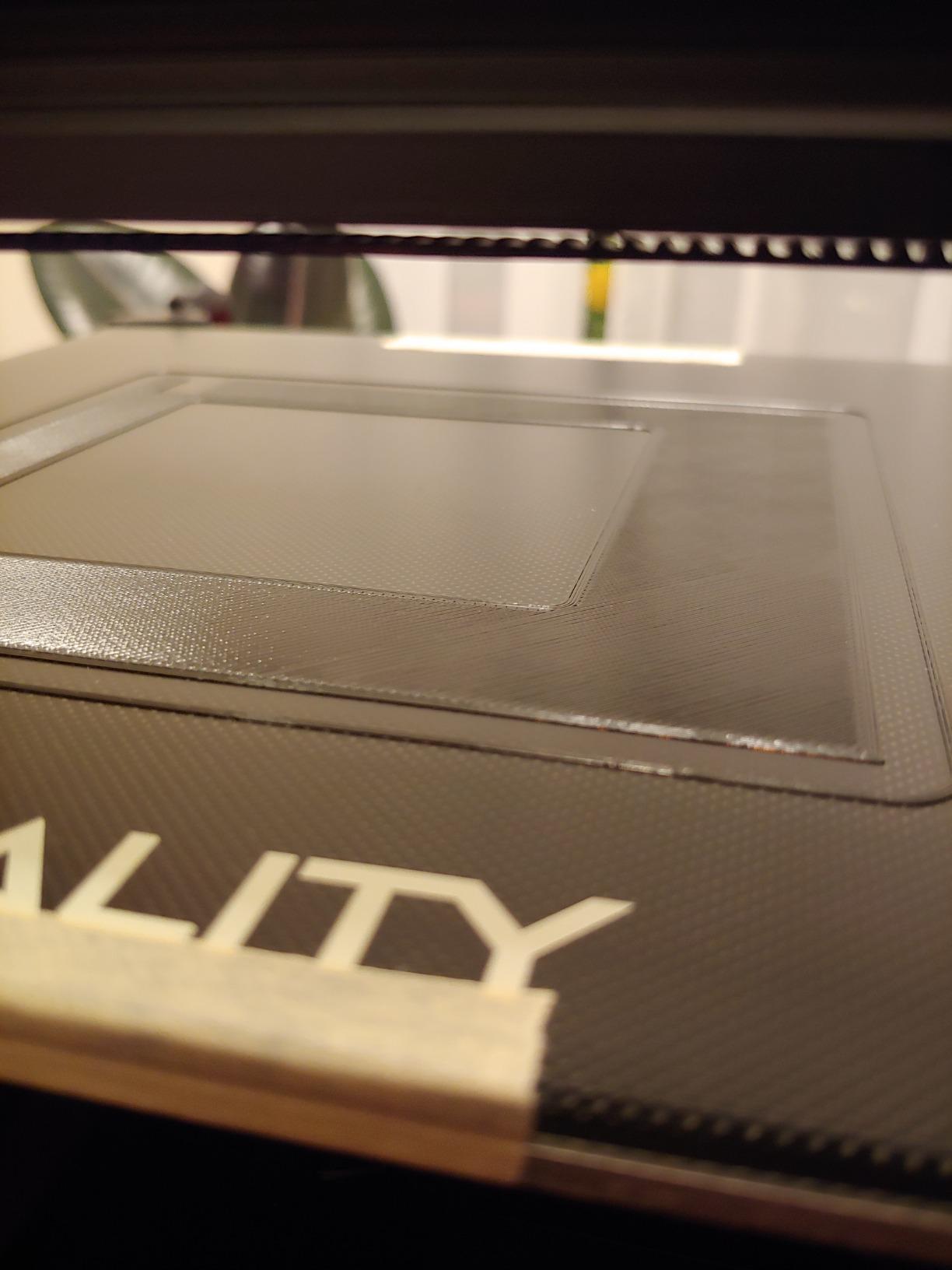 Creality Ender 3 Glass Bed Upgraded Build Surface Plate, 235x235x4mm customer photo 2