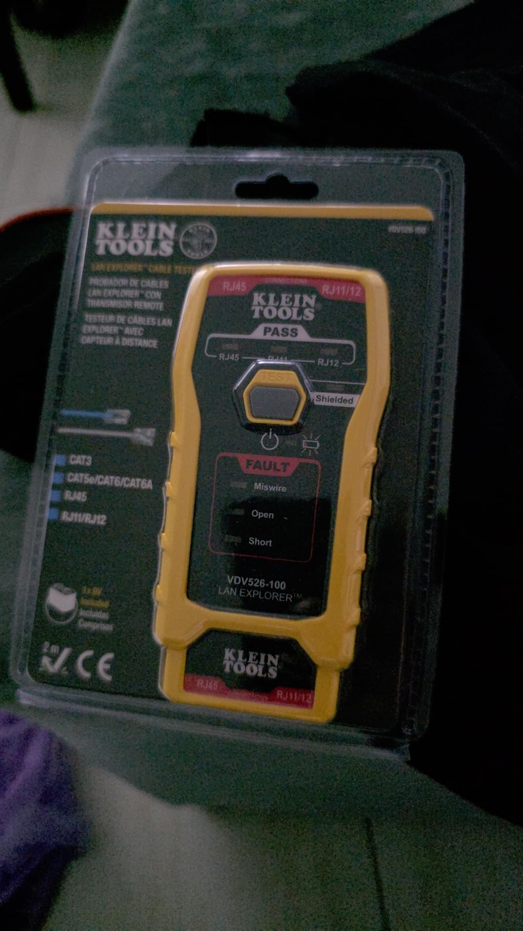 Klein Tools VDV526-100 Network LAN Cable Tester, VDV Tester, LAN Explorer with Remote customer photo 2