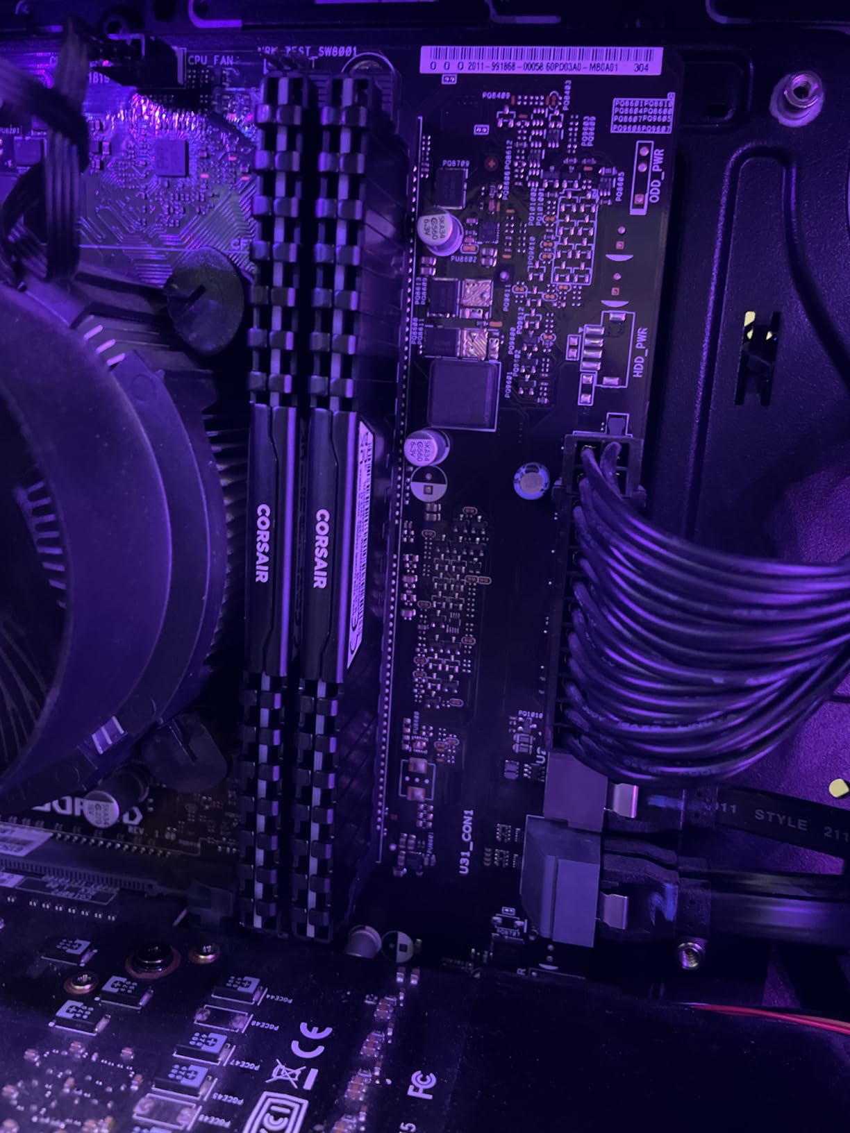CORSAIR Vengeance LPX DDR4 RAM 32GB (2x16GB) Up to 3200MHz CL16-20-20-38 1.35V Intel XMP AMD EXPO Computer Memory – Black (CMK32GX4M2E3200C16) customer photo 2