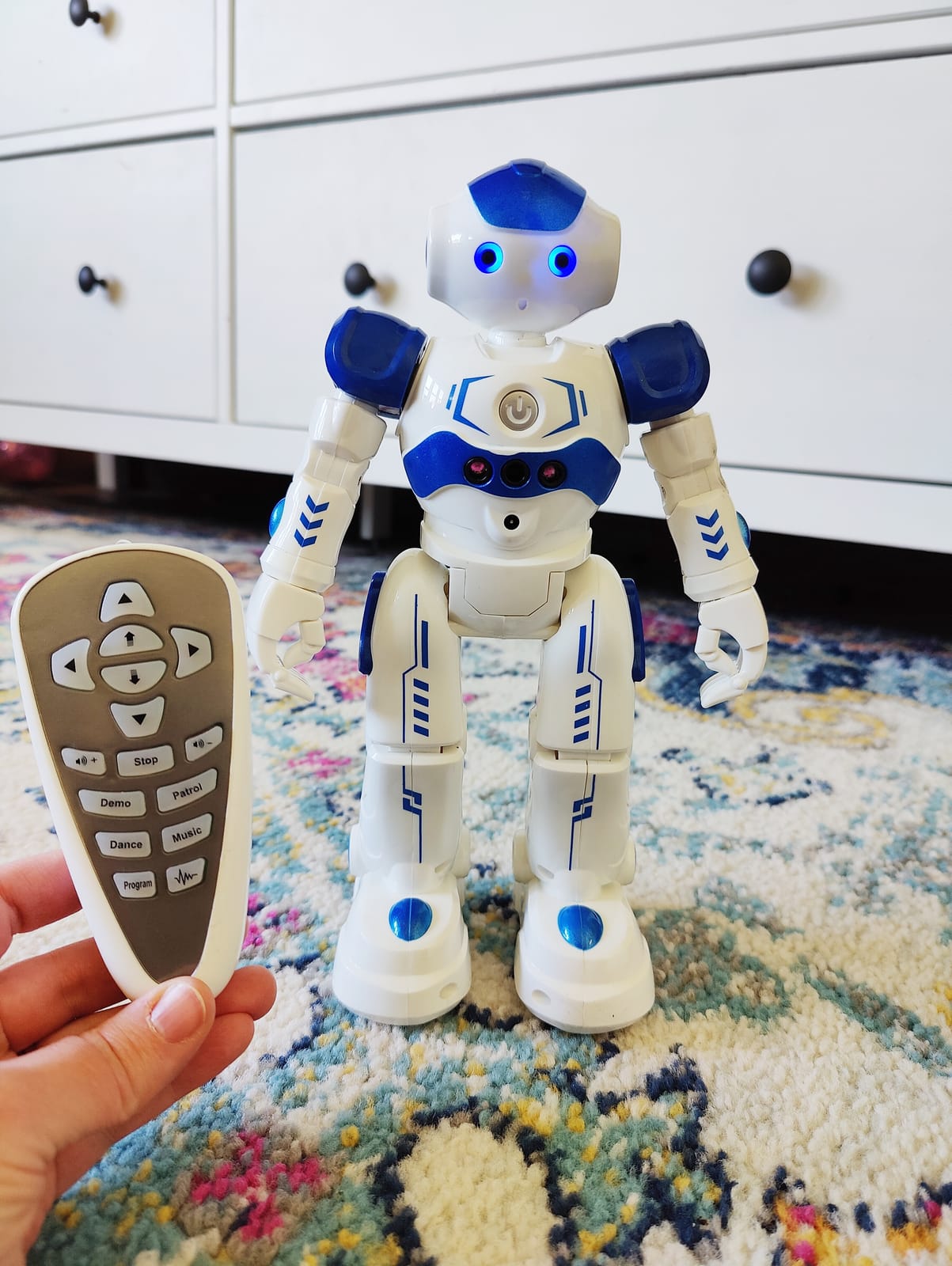KingsDragon RC Robot Toys for Kids,Remote Control Smart Robot Toy customer photo 2