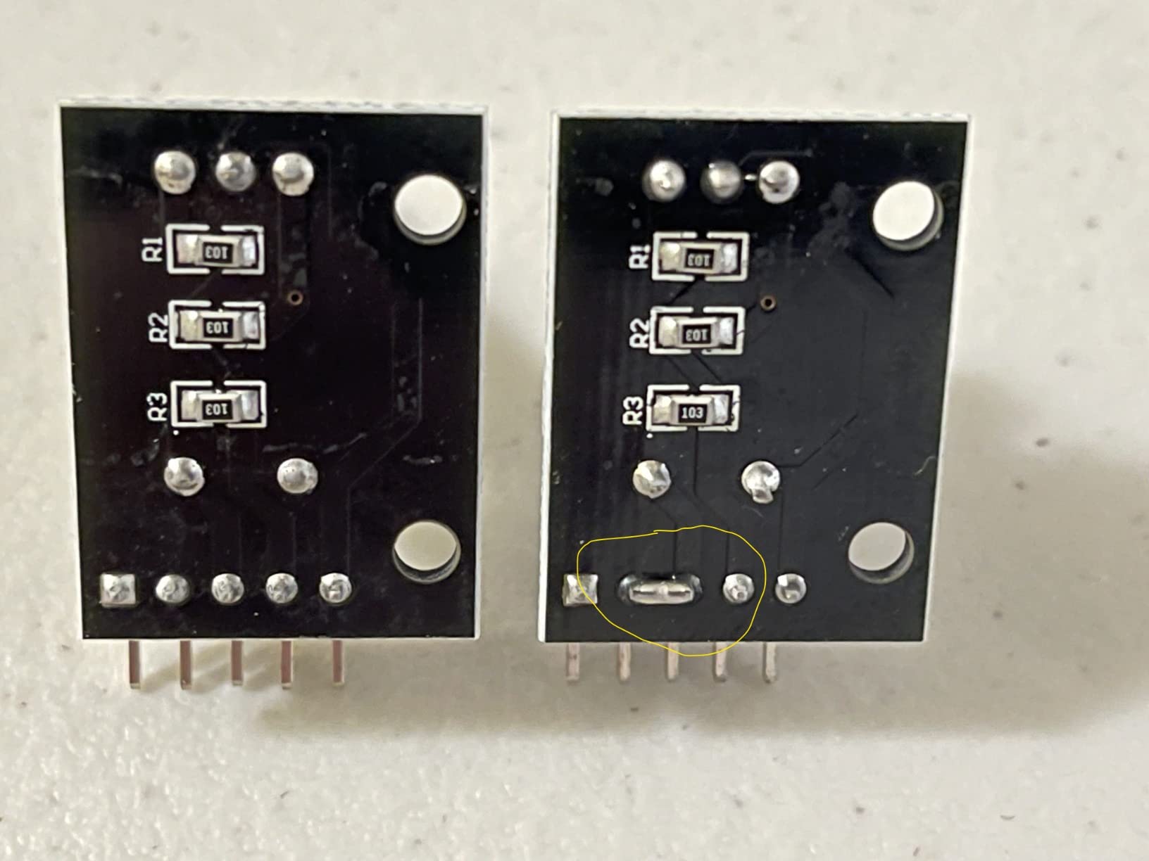 5pcs 360 Degree Rotary Encoder Module KY-040 Brick Sensor Development Board with Push Button for Arduino customer photo 1