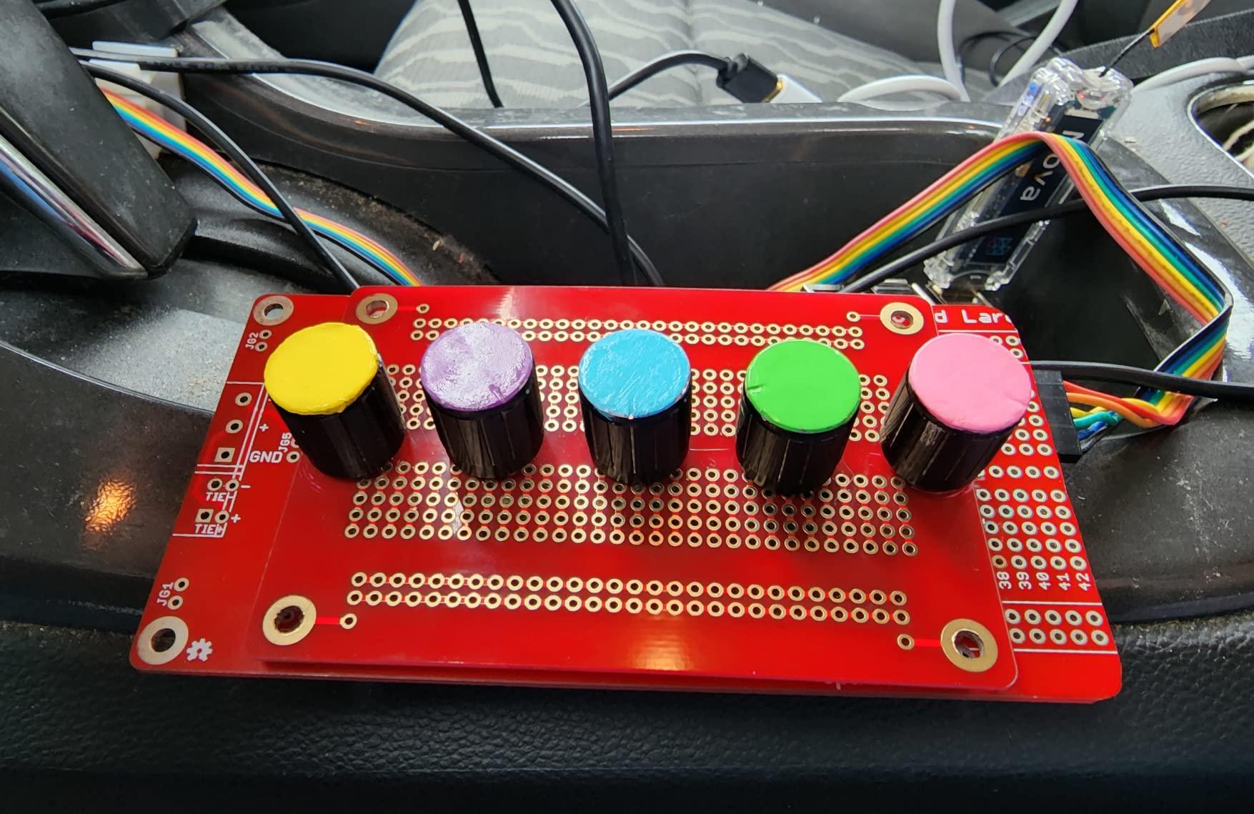 5pcs 360 Degree Rotary Encoder Module KY-040 Brick Sensor Development Board with Push Button for Arduino customer photo 2