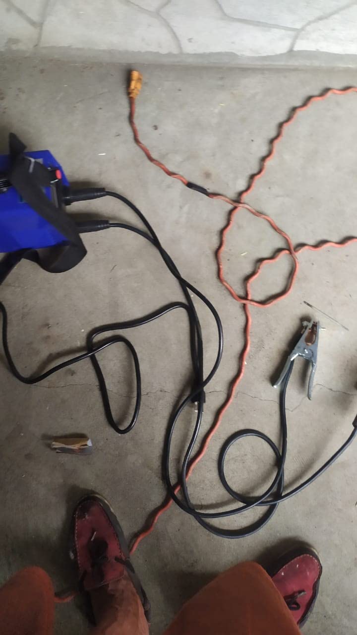 250A Stick Welder, 110V/220V Portable IGBT Inverter ARC Welder customer photo 2