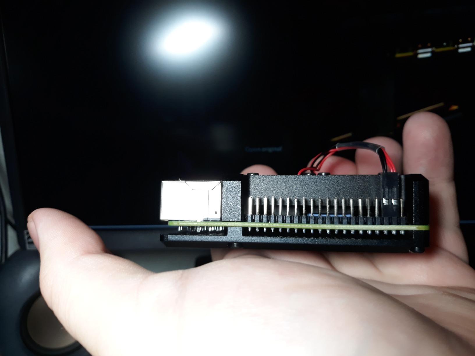 Armor Case for Raspberry Pi 4 - Metal Case with Dual Fan Aluminium Alloy, Pi 4 Heatsink customer photo 1