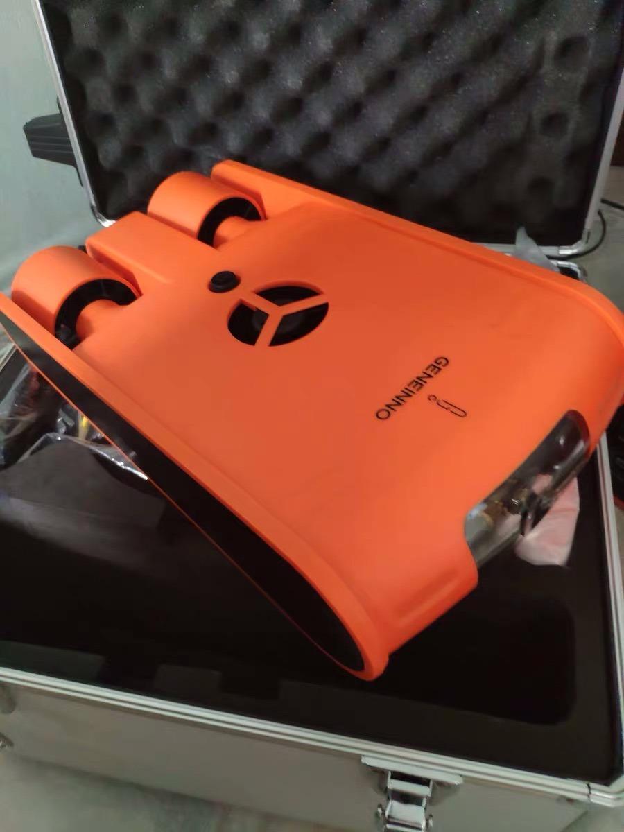 Geneinno Underwater Drone Camera 4K UHD ROV Real-Time Viewing, Streaming & Recording, Underwater Inspection and Exploration, Yachting, Education customer photo 1