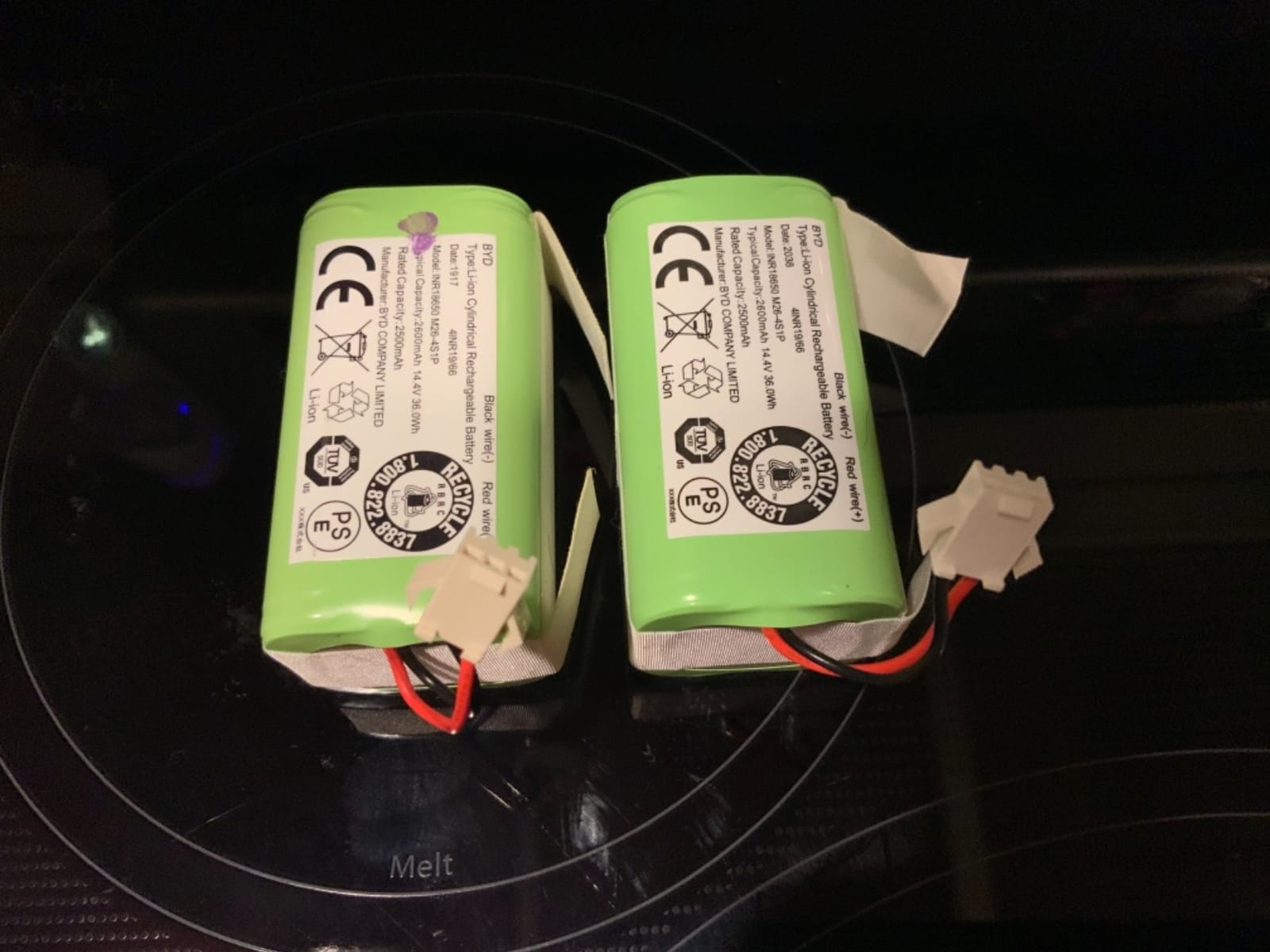Replacement Battery for Ecovacs Deebot N79 N79S 500 DN622 DN622.11 Eufy RoboVac 11 11S 11S Max 12 15C 15C Max 15T 25C 30 30C Max 35C G10 Hybrid G20 G30 Edge G30 Hybrid R500 R450 2600mAh 14.4v OEM BYD customer photo 1