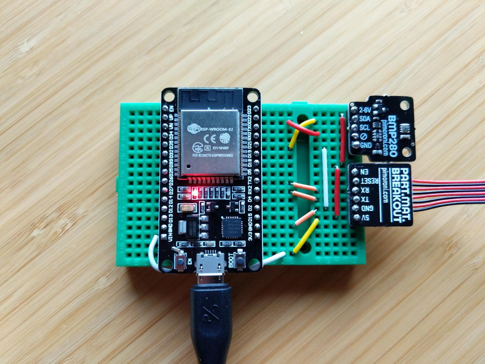 ESP-WROOM-32 ESP32 ESP-32S Development Board 2.4GHz Dual-Mode WiFi + Bluetooth Dual Cores Microcontroller Processor Integrated with Antenna RF AMP Filter AP STA Compatible with Arduino IDE (1 PCS) customer photo 1