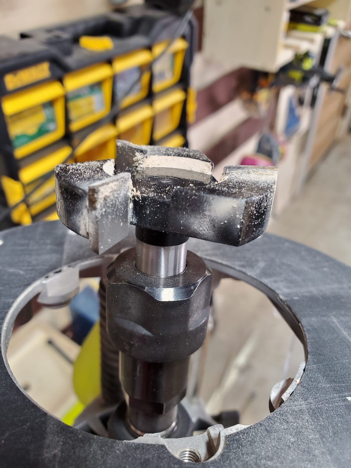 CNC Spoilboard Surfacing Router Bits, 1/2 inch Shank 2 inch Cutting Diameter, Slab Flattening Router Bit Planing Bit Wood Milling Cutter Planer Woodworking Tool (Carbide Tipped) customer photo 2