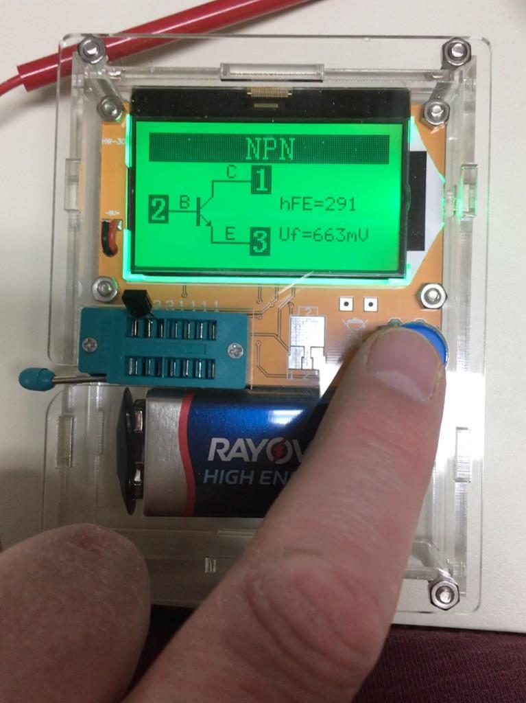 LCR-T4 Mega328 Digital Transistor Tester Resistance Capacitance Diode Triode Capacitance Resistance ESR Meter MOS PNP NPN LCR with Case customer photo 1