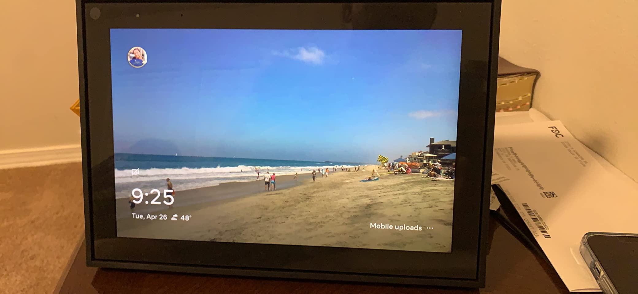 Meta Portal - Smart Video Calling for the Home with 10” Touch Screen Display - Black customer photo 1