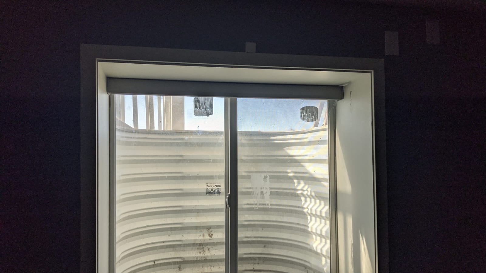 Graywind Motorized Shades 100% Blackout Compatible with Alexa Google WiFi Smart Hardwired Window Shade Remote Control Thermal Insulated Electric Blinds, Customized Size (Matt Black) customer photo 2