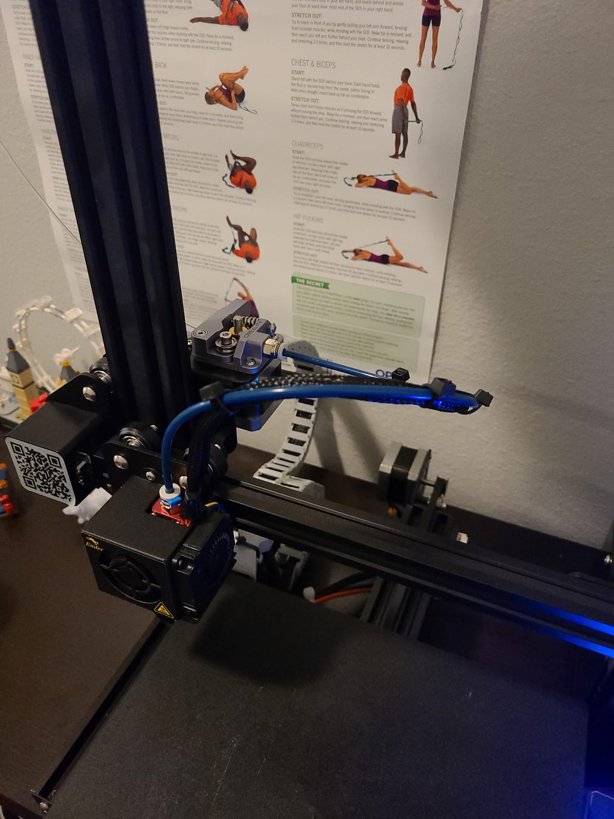Upgrade 3D Printer Accessories with All Metal Extruder Feeder, Capricorn Bowden Tubing, Pneumatic Couplers, Bed-Level Springs for Creality Ender 3/Ender 3 Pro/Ender 5 Pro/Ender 5 Plus Ender 3 Upgrades customer photo 1