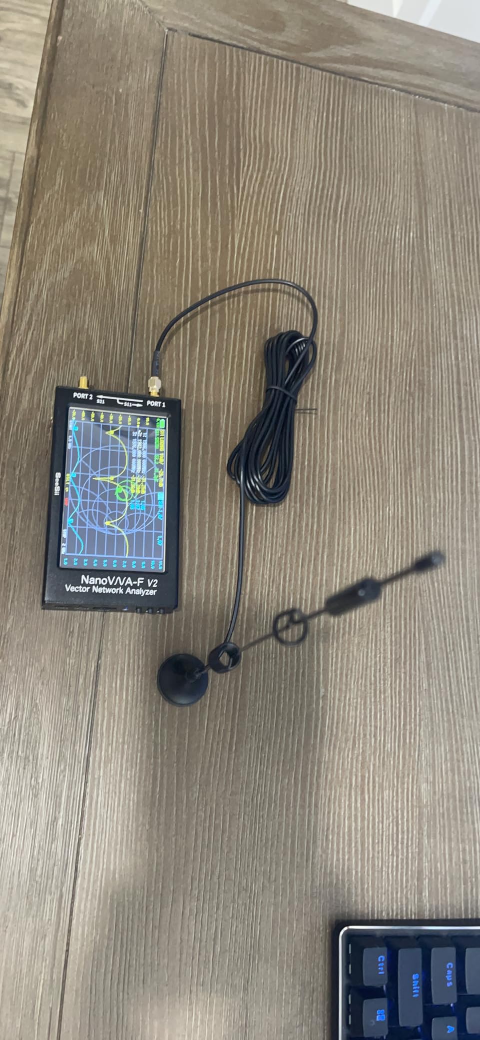 SEESII NanoVNA-F V2 Vector Network Analyzer 50kHz-3GHz customer photo 1