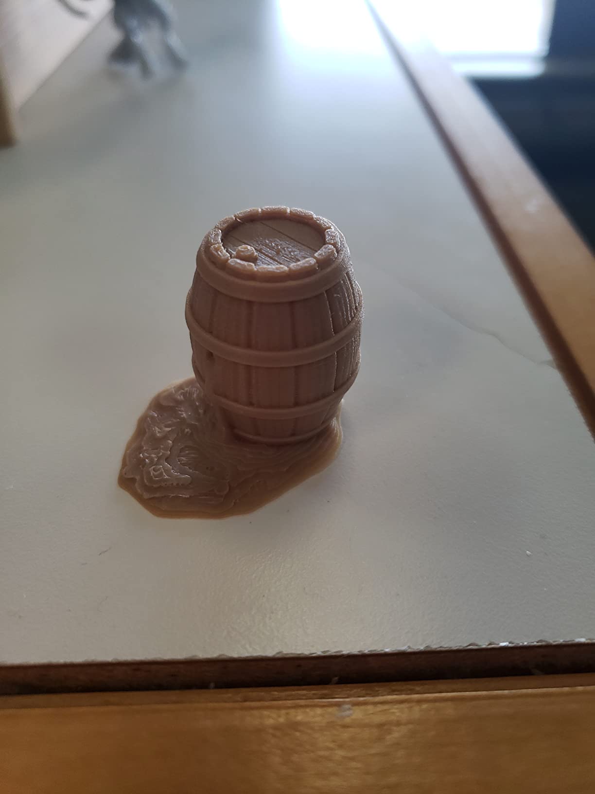 SUNLU Real Wood Fiber Wood PLA Filament, 1KG, Woody Scent Real Wood Fiber customer photo 1