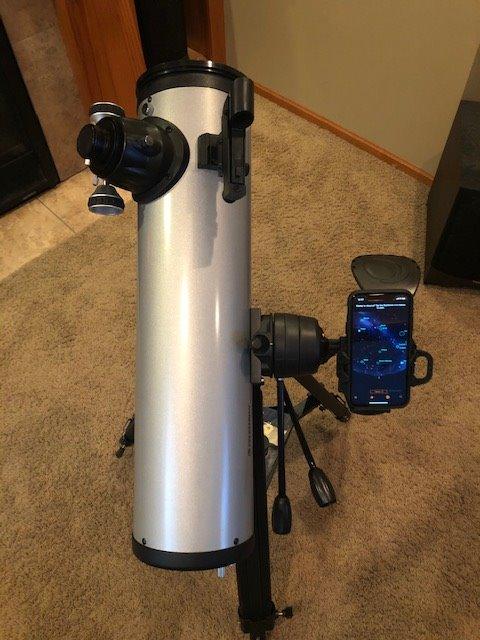 Celestron StarSense Explorer DX 130AZ Smartphone Guided Newtonian Telescope customer photo 1