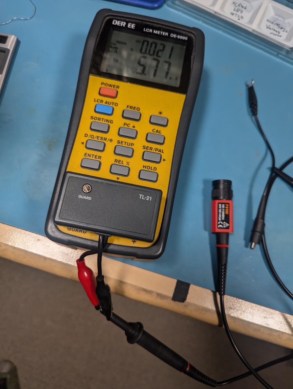 Goupchn High Voltage Oscilloscope Probe P4100 with Accessory Kit customer photo 1